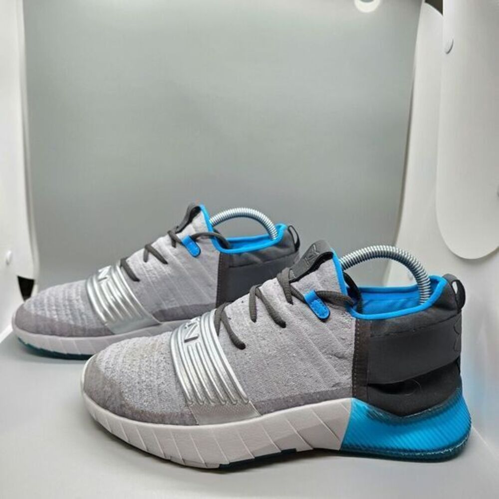 Under‎ Armour C1N Chairman Shoes Youth 6.5 gray/blue